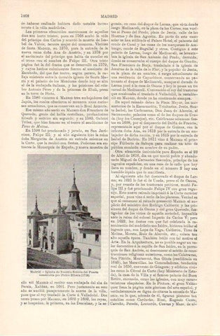 LAMINA V09087: Iglesia de Nuestra Señora del Puerto, Madrid