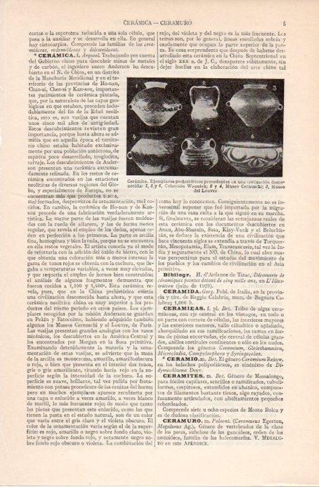 LAMINA V09094: Ejemplos ceramica prehistorica