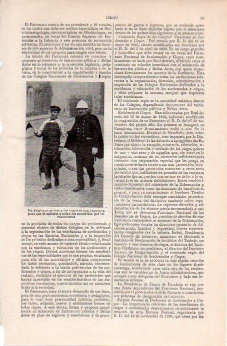 LAMINA V09096: Ciego socorrido por un policia en Belgica