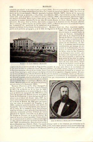 LAMINA V09009: Sanatorio del doctor Madrazo, Santander