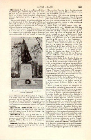 LAMINA V08989: Estatua de Alejandro Macomb en Detroit