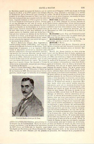 LAMINA V08986: Francisco Macia y Llusa, por R. Casas