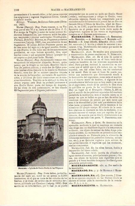 LAMINA V08983: Iglesia de Santa Maria de las Virgenes en Macerata