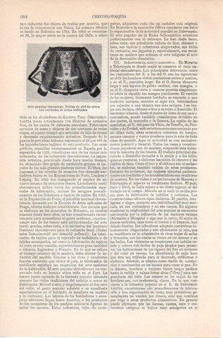 LAMINA V09198: Arte popular checoslovaco, pelliza de piel