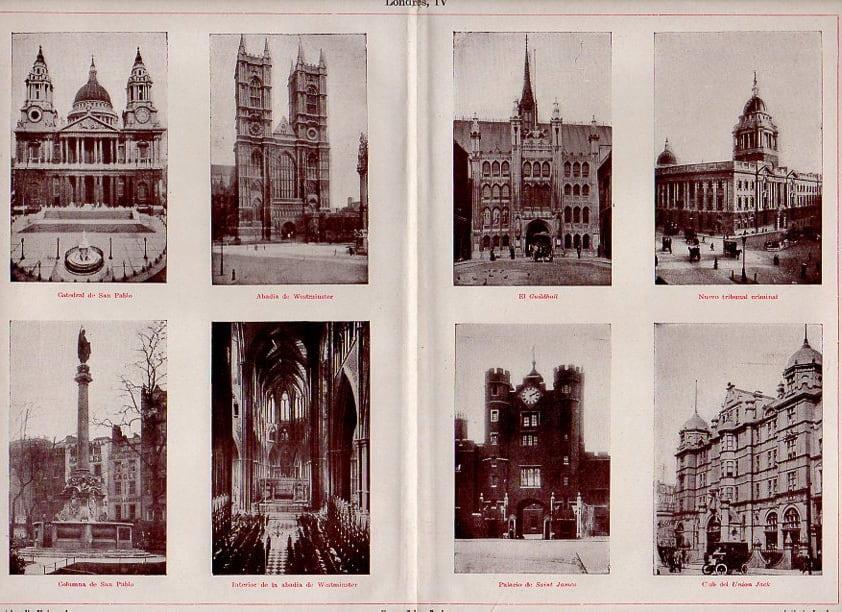 LAMINA V09246: Monumentos de Londres