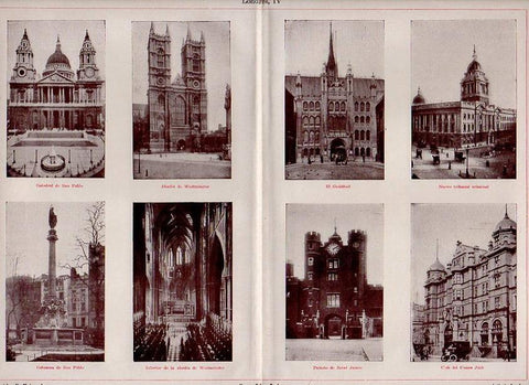 LAMINA V09246: Monumentos de Londres