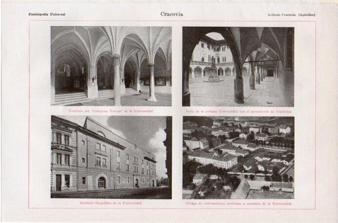 LAMINA V09150: Vistas de Cracovia