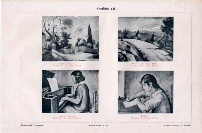 LAMINA V09144: Obras, por M. Coubine