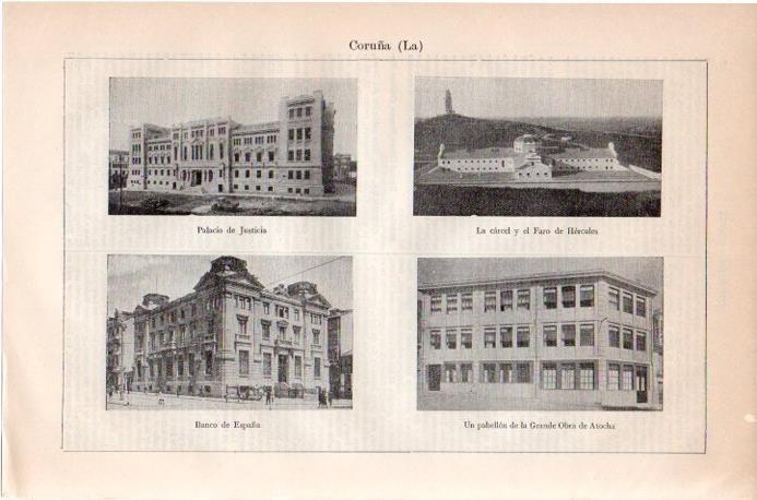 LAMINA V09140: Edificios de La Coruña