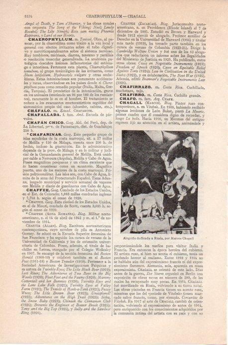 LAMINA V09183: Alegoria dedicada a Rusia, por Marcos Chagall