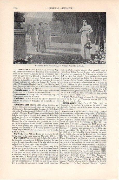 LAMINA V09178: La vuelta de la Primavera, por Candido de Cunha