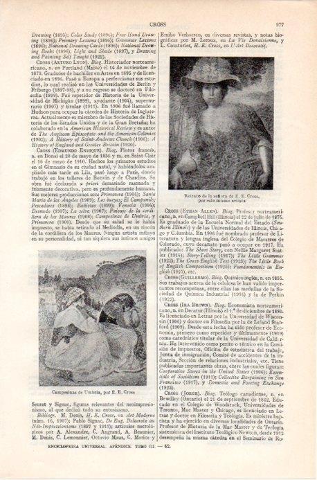 LAMINA V09157: Obras, por E. E. Cross