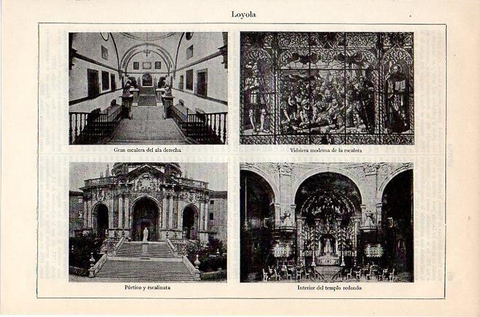 LAMINA V08803: Detalles de la Santa Casa de Loyola