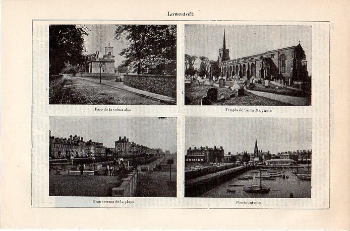 LAMINA V08800: Vistas de Lowestoft