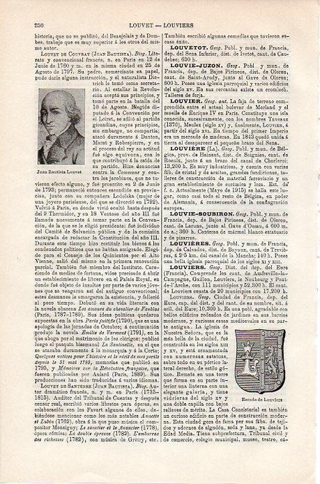 LAMINA V08785: Escudo de Louviers