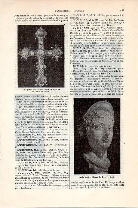 LAMINA V08833: Busto de Ania Lucila