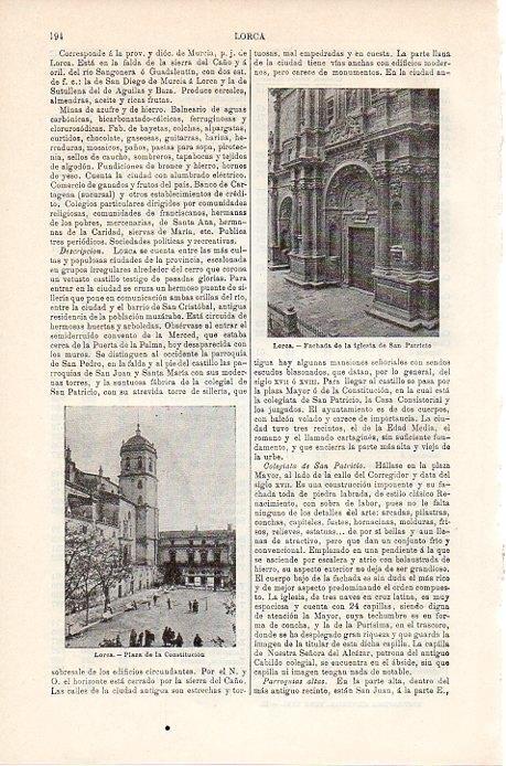 LAMINA V08735: Plaza de la Constitucion en Lorca