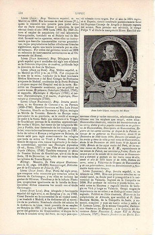 LAMINA V08728: Juan Luis Lopez, marques del Risco