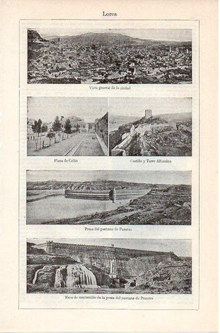 LAMINA V08736: Vistas de Lorca, Murcia
