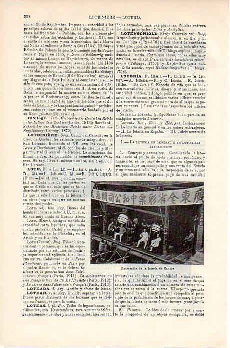 LAMINA V08768: Extraccion de la loteria en Canton