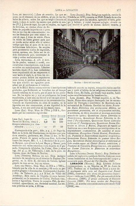 LAMINA V08763: Coro del convento de Lorvao