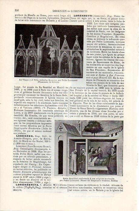LAMINA V08742: La Virgen y el Niño, por Pedro Lorenzetti