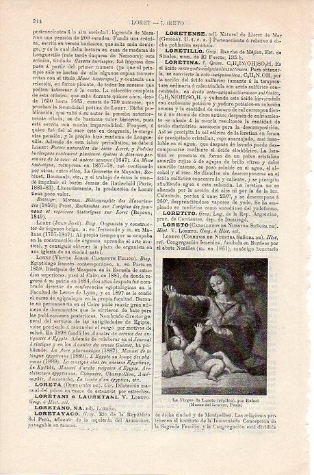 LAMINA V08751: La Virgen de Loreto, por Rafael