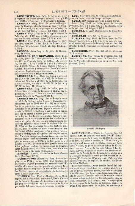 LAMINA V08935: Esteban Lushington