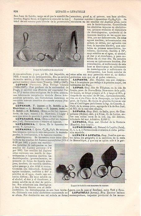 LAMINA V08933: Lupas de bolsillo