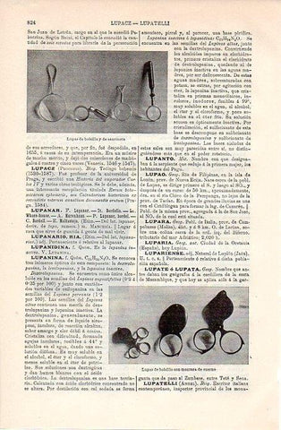 LAMINA V08933: Lupas de bolsillo