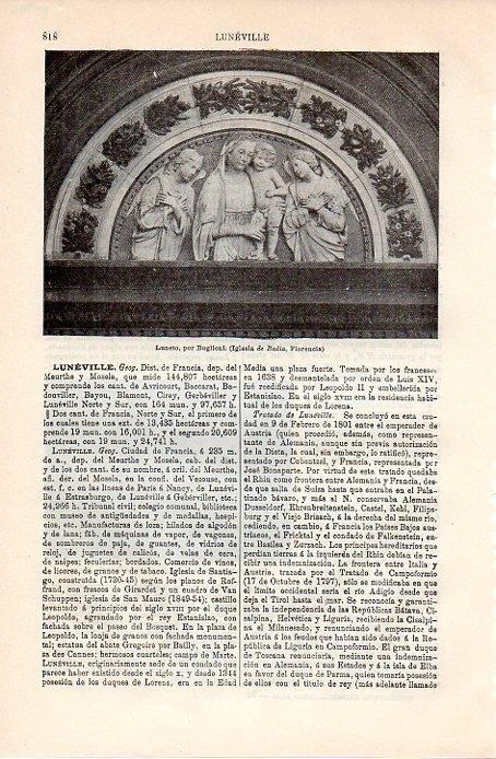 LAMINA V08931: Luneto, por Buglioni