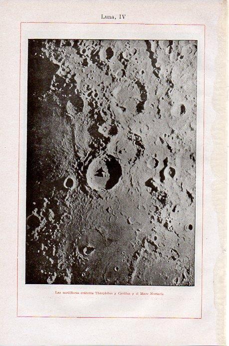 LAMINA V08919: Las cordilleras Theophilus y Cyrillus de la Luna