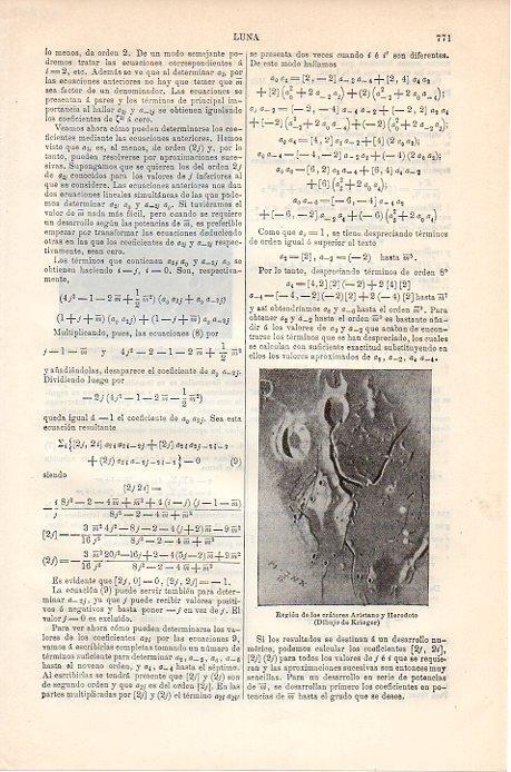 LAMINA V08917: Region de los crateres Aristano y Heredoto de la Luna