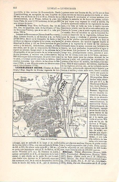 LAMINA V08928: Plano de Luneburgo