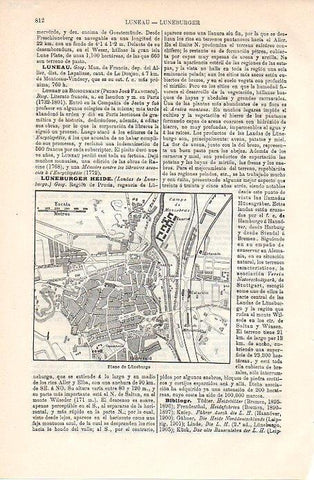LAMINA V08928: Plano de Luneburgo