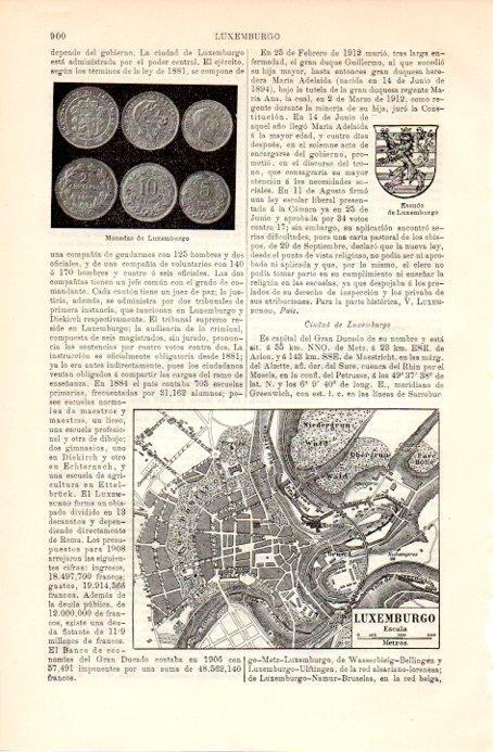 LAMINA V08947: Plano de Luxemburgo