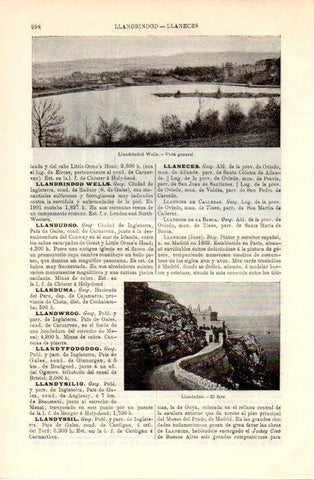 LAMINA V08970: El faro de Llandudno