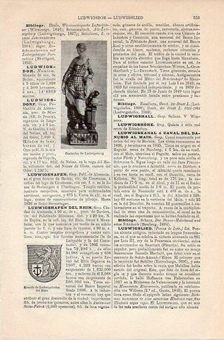 LAMINA V08848: Ceramica de Ludwigsburg