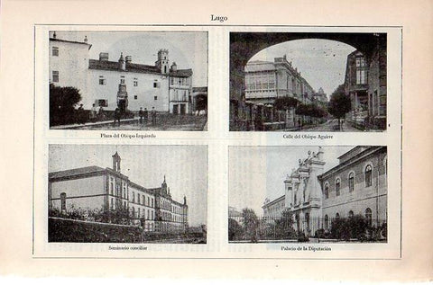 LAMINA V08854: Vistas de Lugo