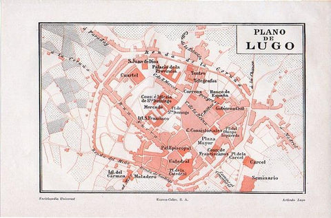 LAMINA V08856: Plano de Lugo