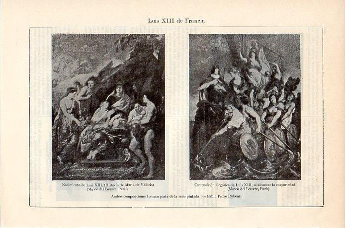 LAMINA V08878: Luis XIII, por Rubens