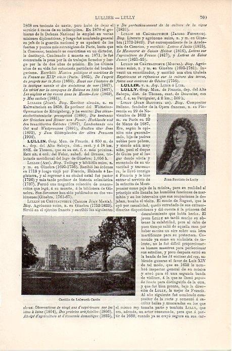 LAMINA V08906: Castillo de Lulworth Castle, Inglaterra