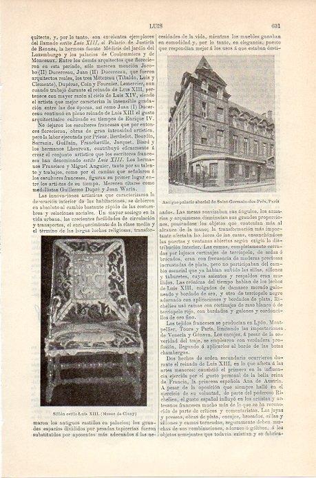LAMINA V08880: Palacio de Saint-Germain-des-Pres, Paris
