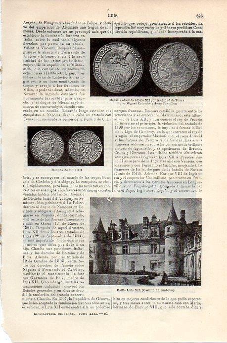 LAMINA V08877: Castillo de Amboise