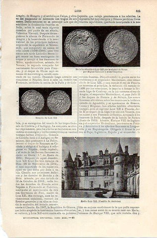 LAMINA V08877: Castillo de Amboise