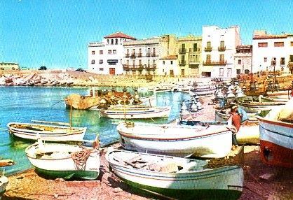 POSTAL PV00268: Playa de Pescadores en La Escala