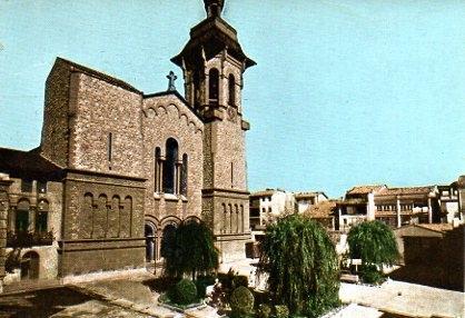 POSTAL PV00255: Iglesia Arciprestal de Artes, Barcelona