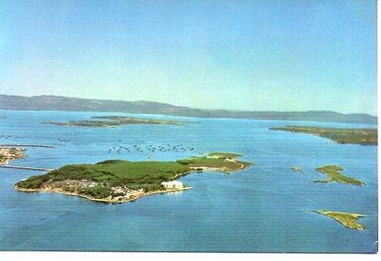 POSTAL PV00293: Vista Isla de Ensueño en La Toja