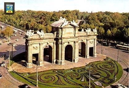 POSTAL PV00290: Puerta de Alcala, Madrid