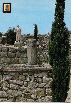 POSTAL PV00288: Altar y templo de Esculapio en Ruinas de Ampurias